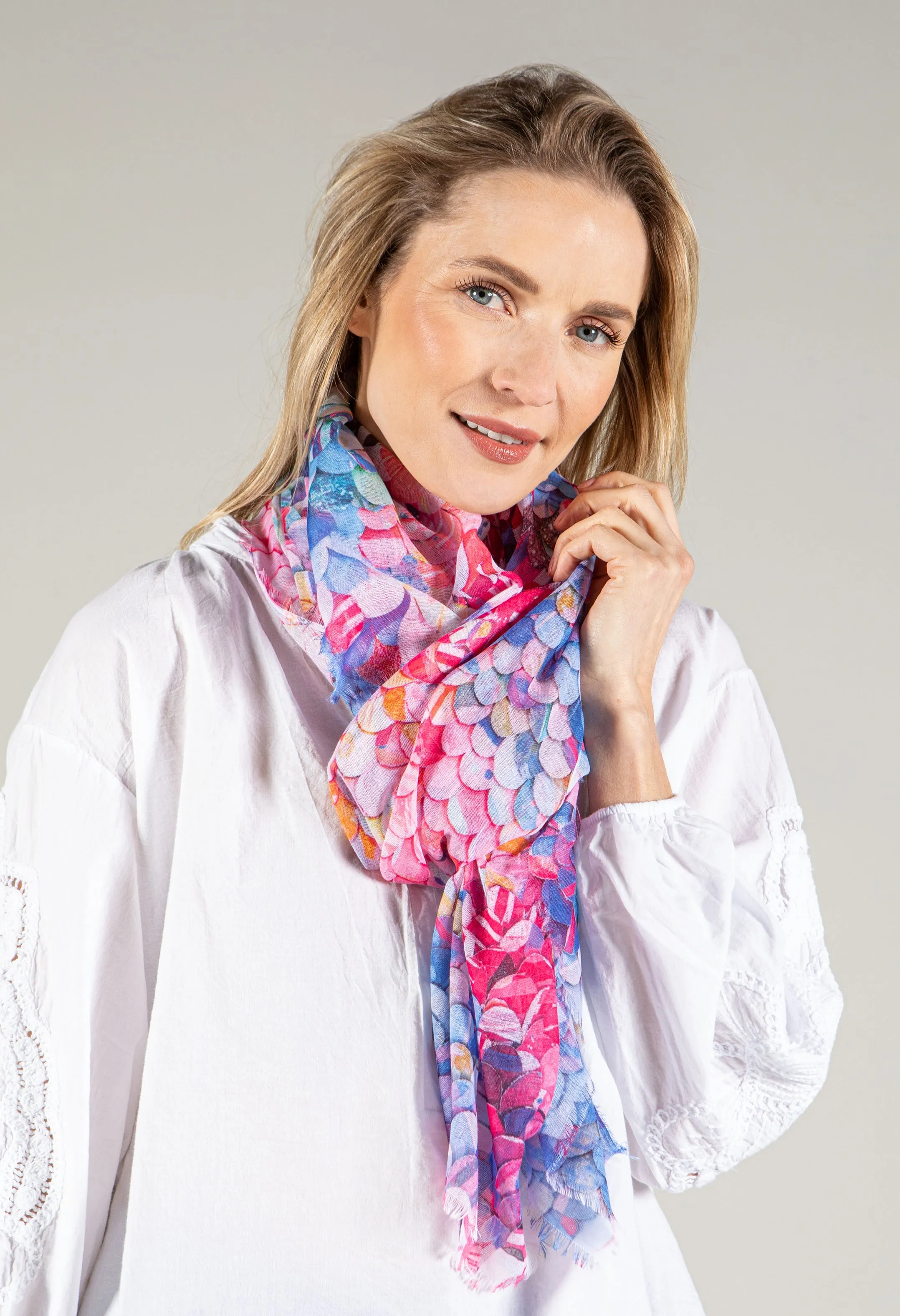Abstract Print Scarf