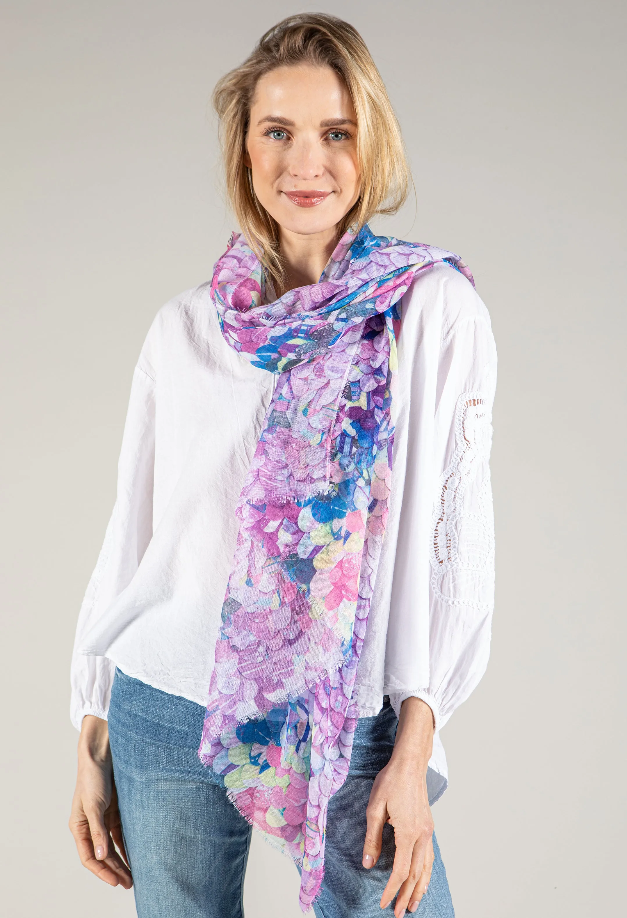 Abstract Print Scarf