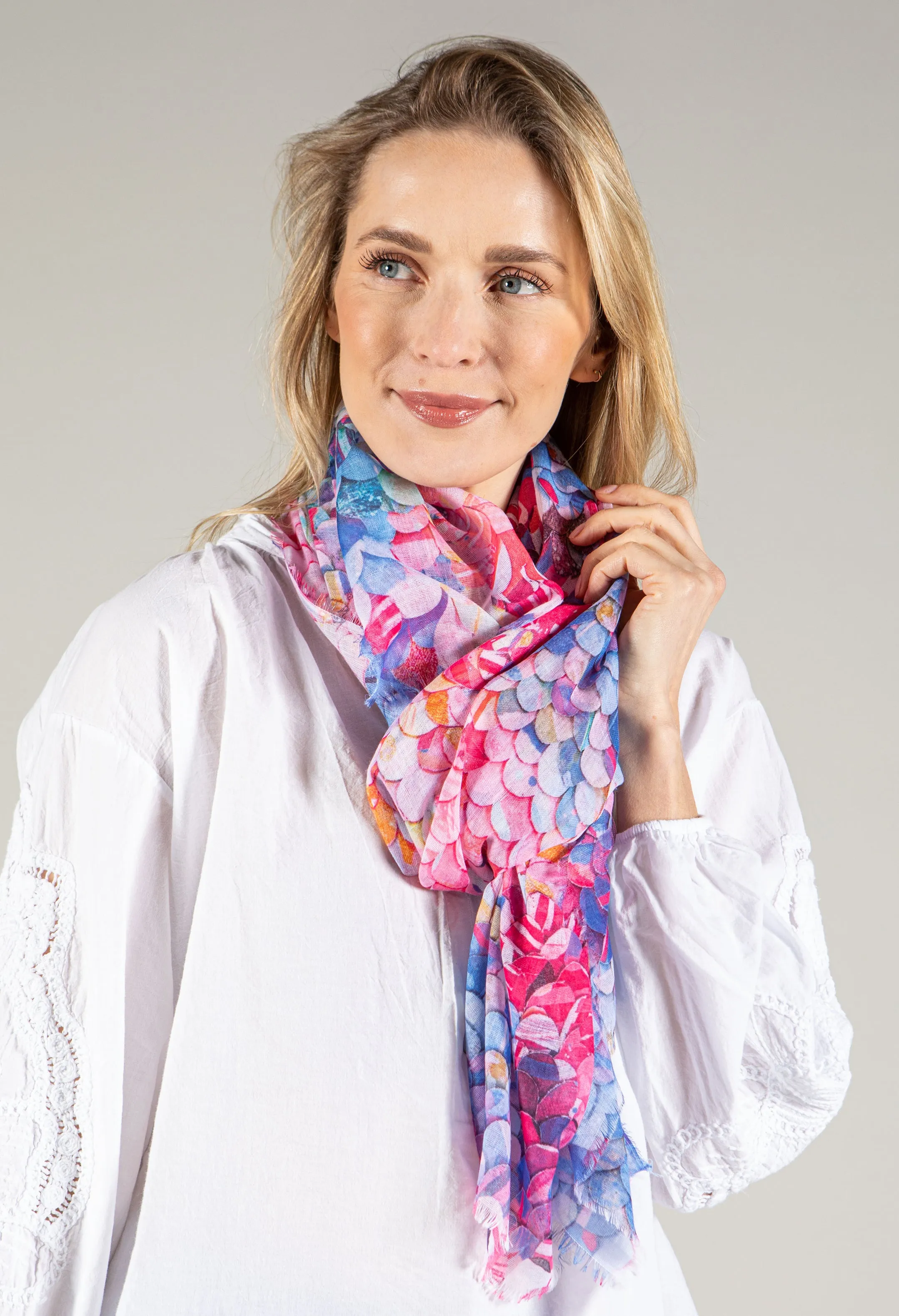 Abstract Print Scarf
