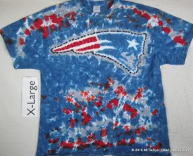 Adult XL Tie-Dye Patriots Tee