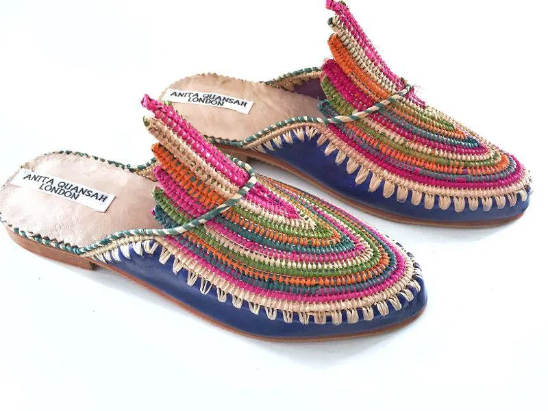 AKILA HANDWOVEN SLIPPERS