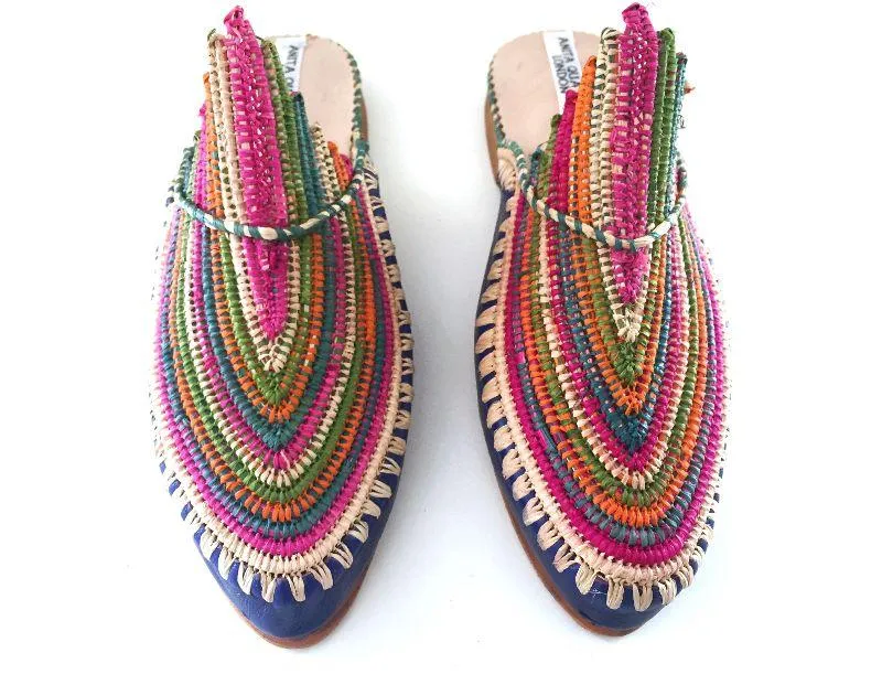 AKILA HANDWOVEN SLIPPERS
