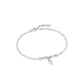 Ania Haie Sparkle Drop Pendant Chunky Chain Bracelet