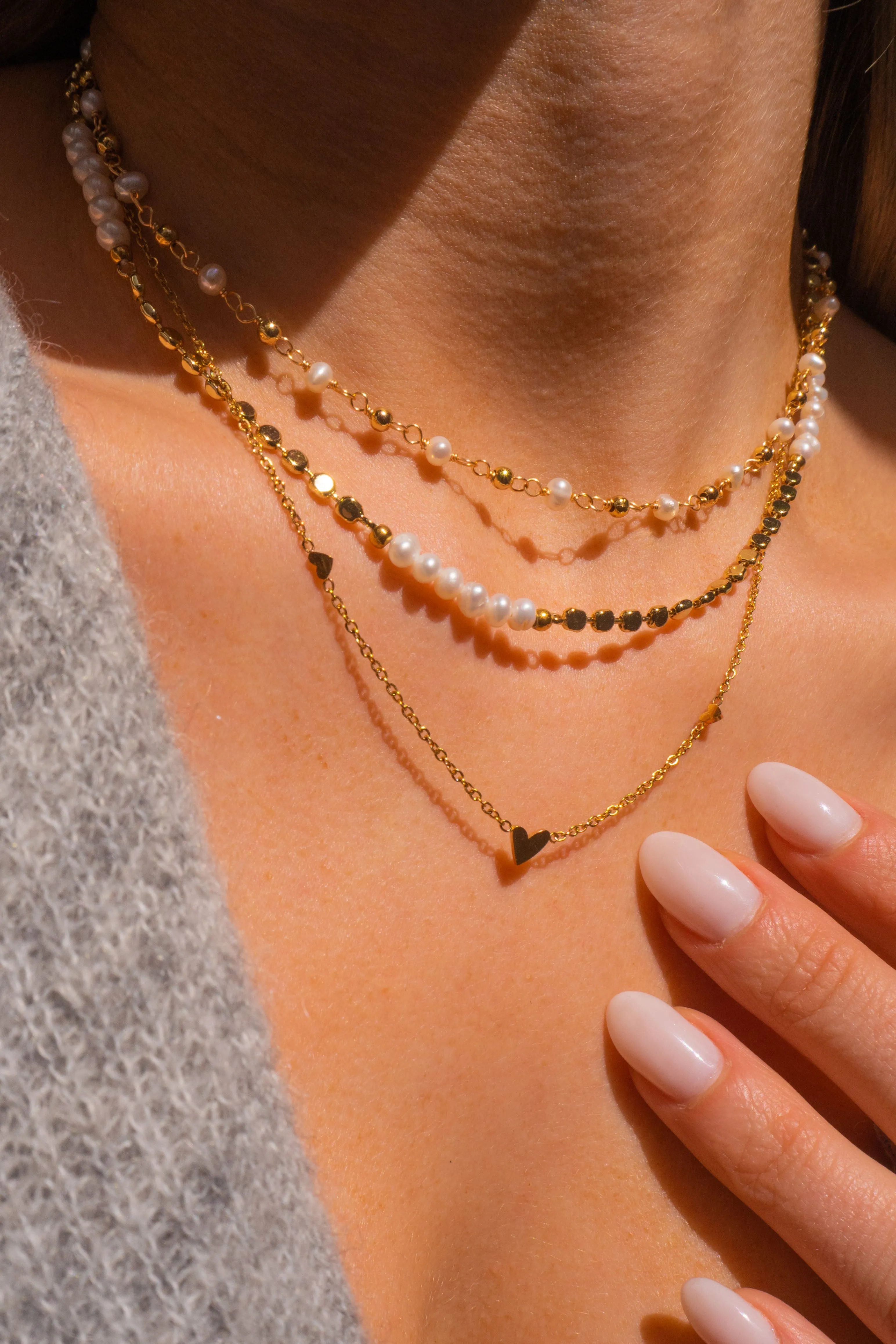 Annie Necklace in Gold