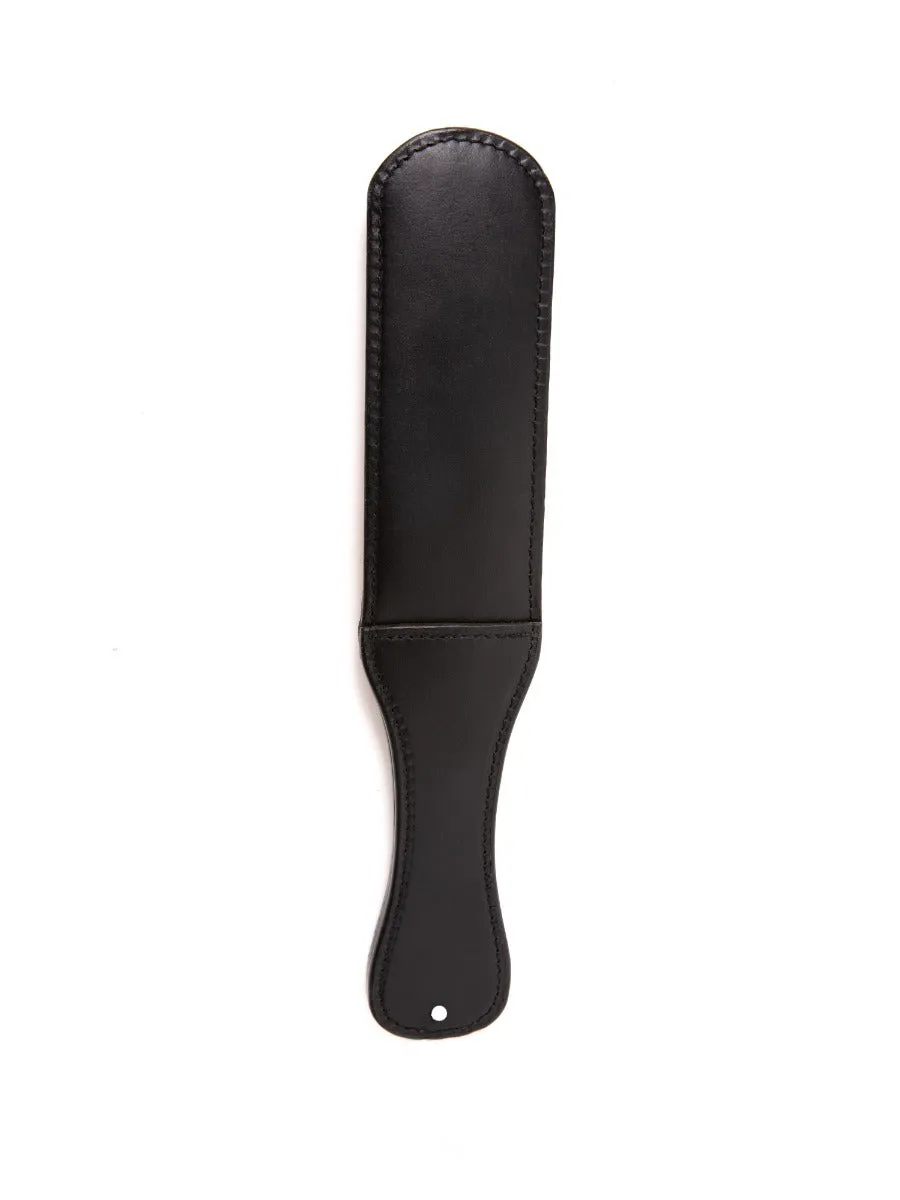 Black & Grey Padded Leather Paddle