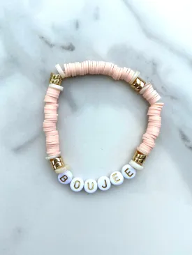 'BOUJEE' Word Bracelet