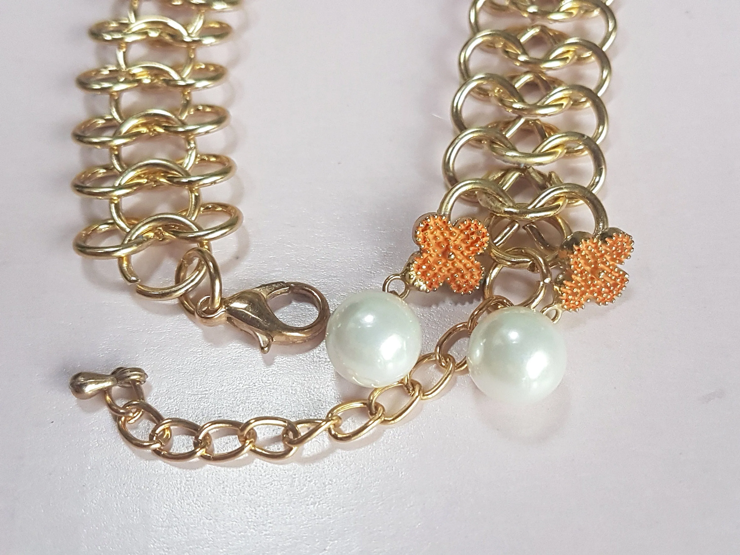 Chunky Gold Chain Upcycle Bracelet