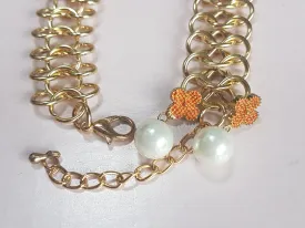 Chunky Gold Chain Upcycle Bracelet
