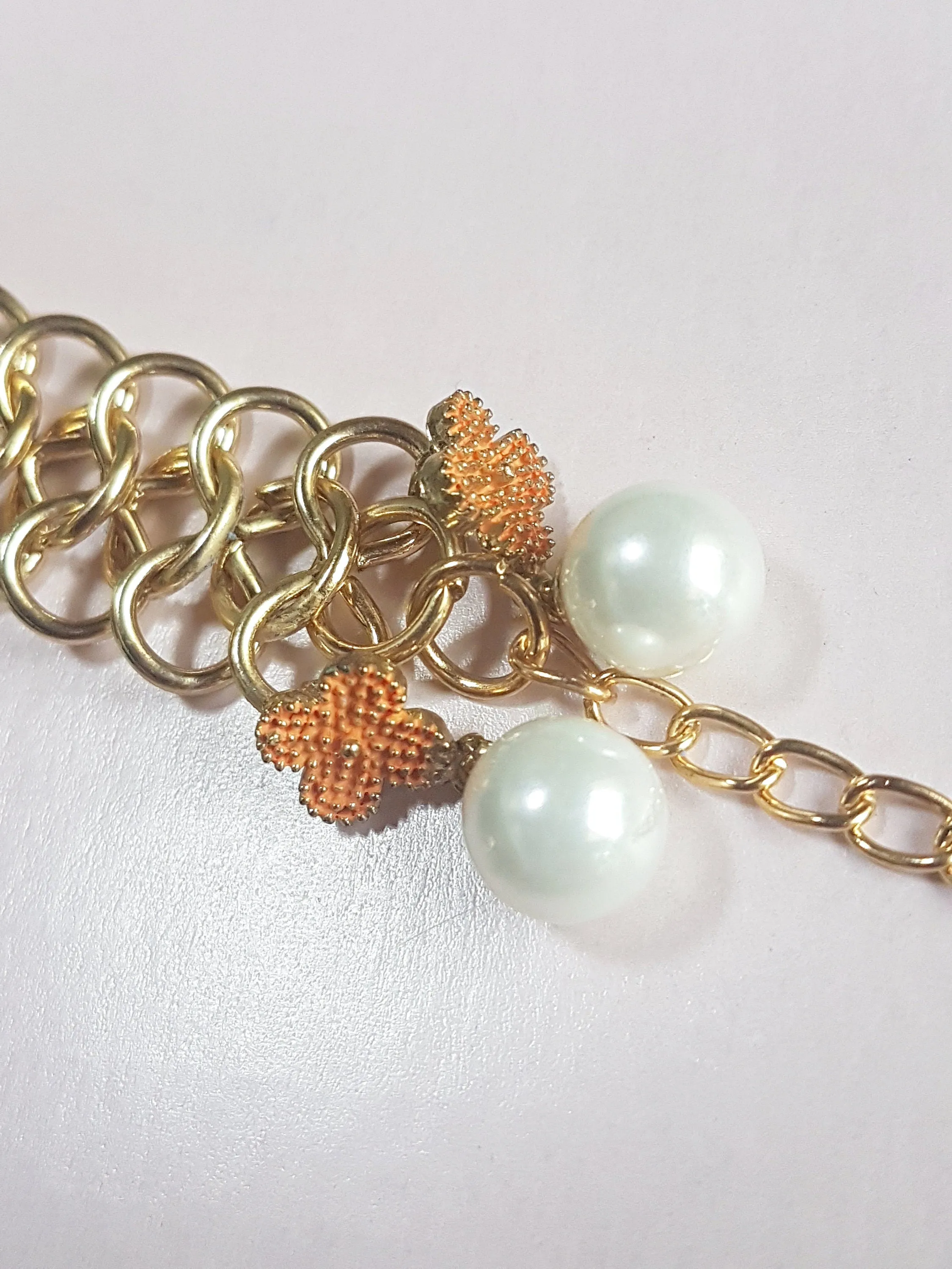 Chunky Gold Chain Upcycle Bracelet