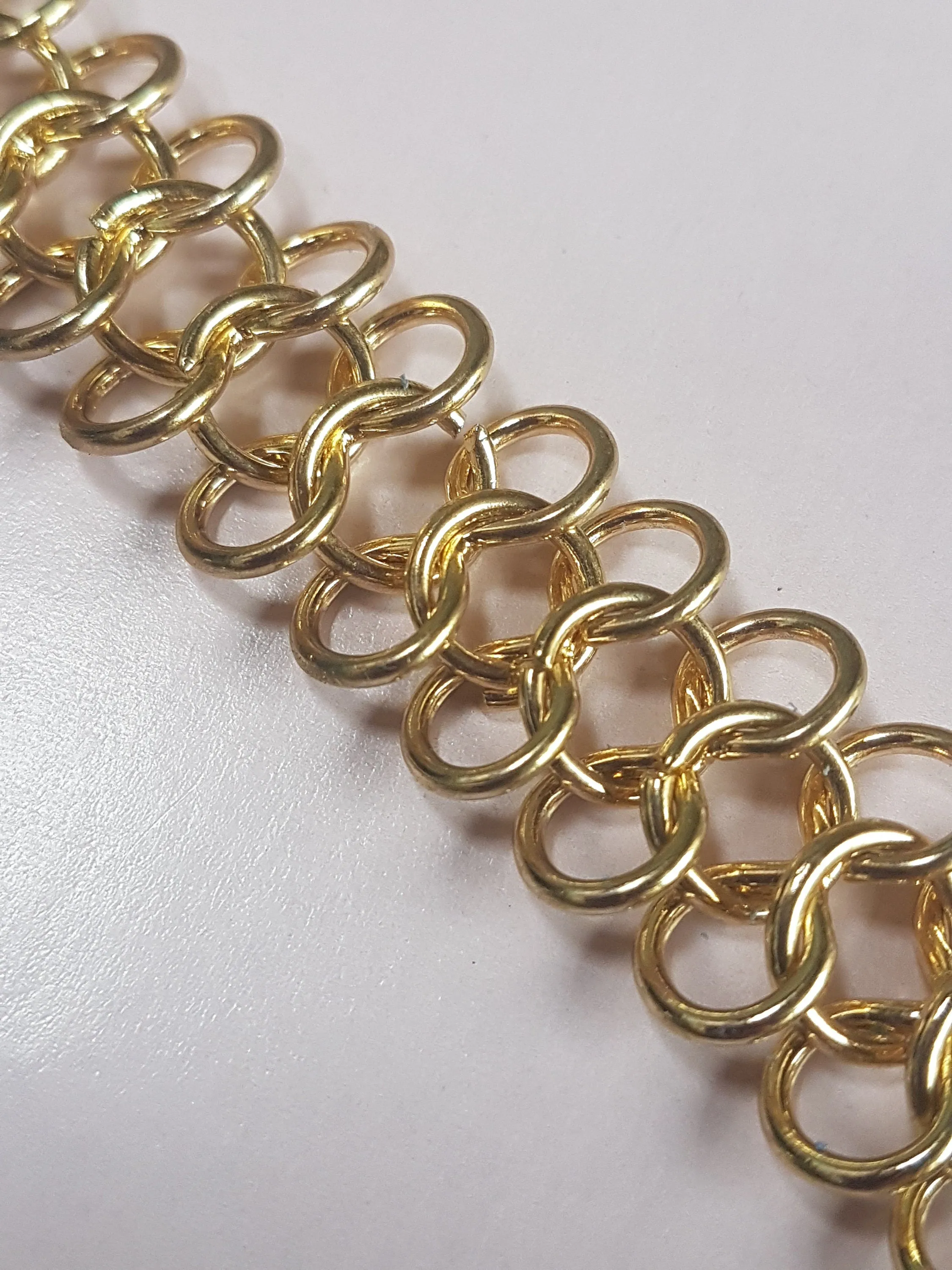 Chunky Gold Chain Upcycle Bracelet