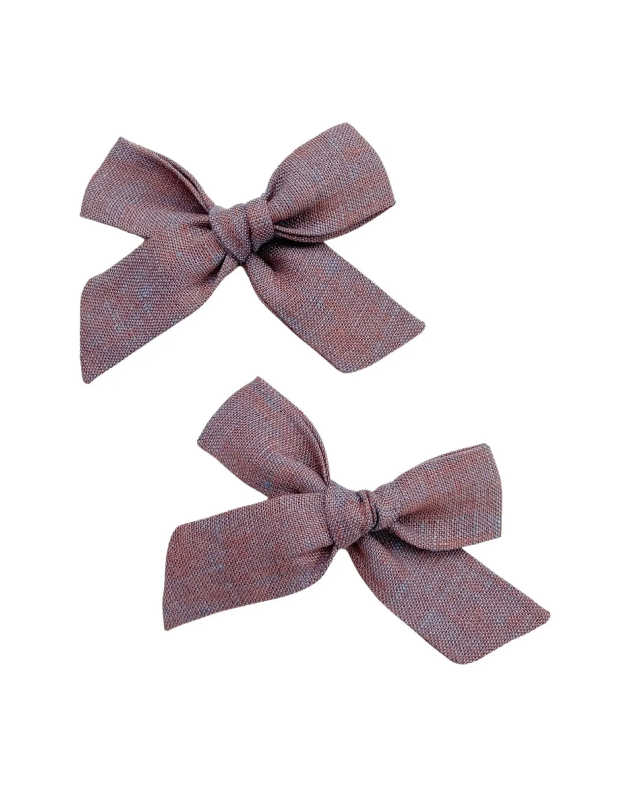 Classic Knot Bow | Mountain Purple - Alligator Clip