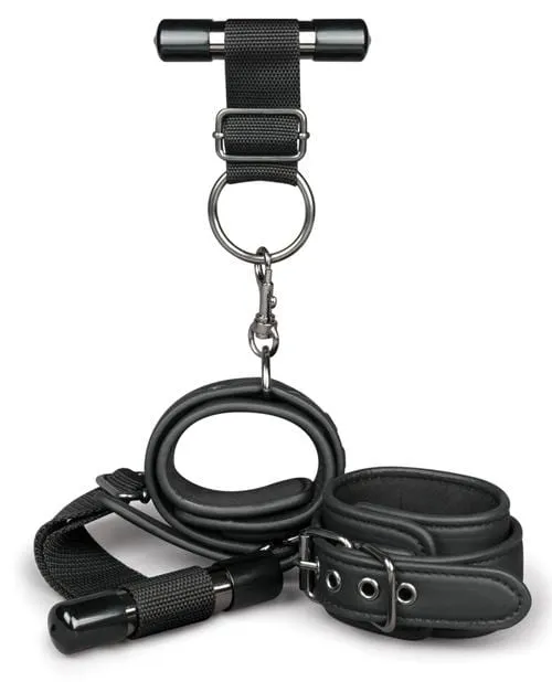Faux Leather Over The Door Wrist Cuffs