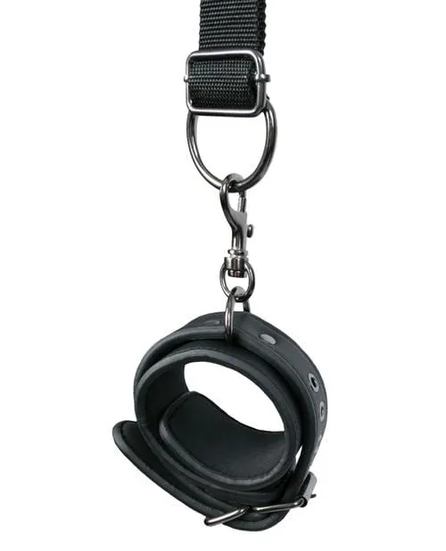 Faux Leather Over The Door Wrist Cuffs