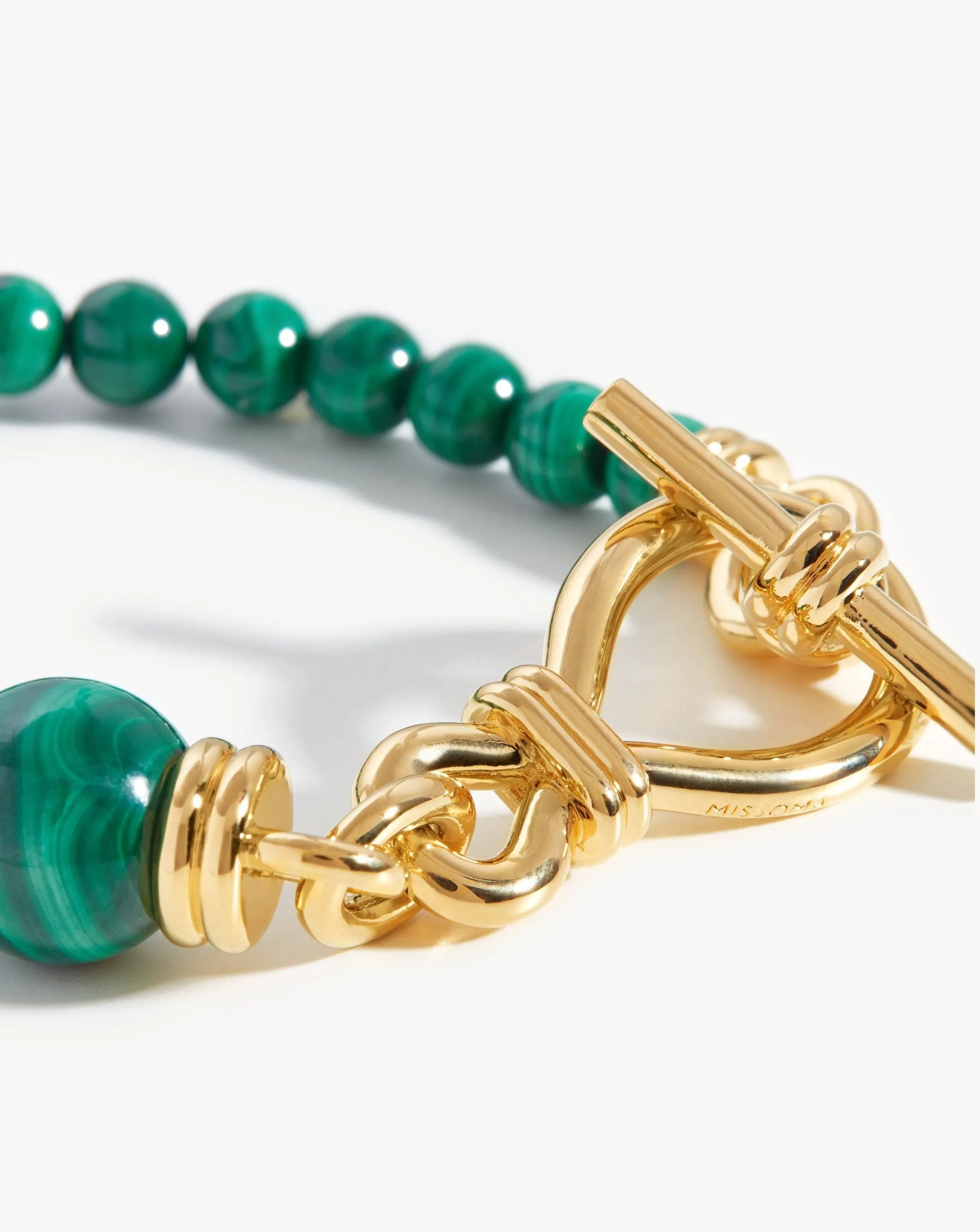 Graduated Sphere T-Bar Bracelet