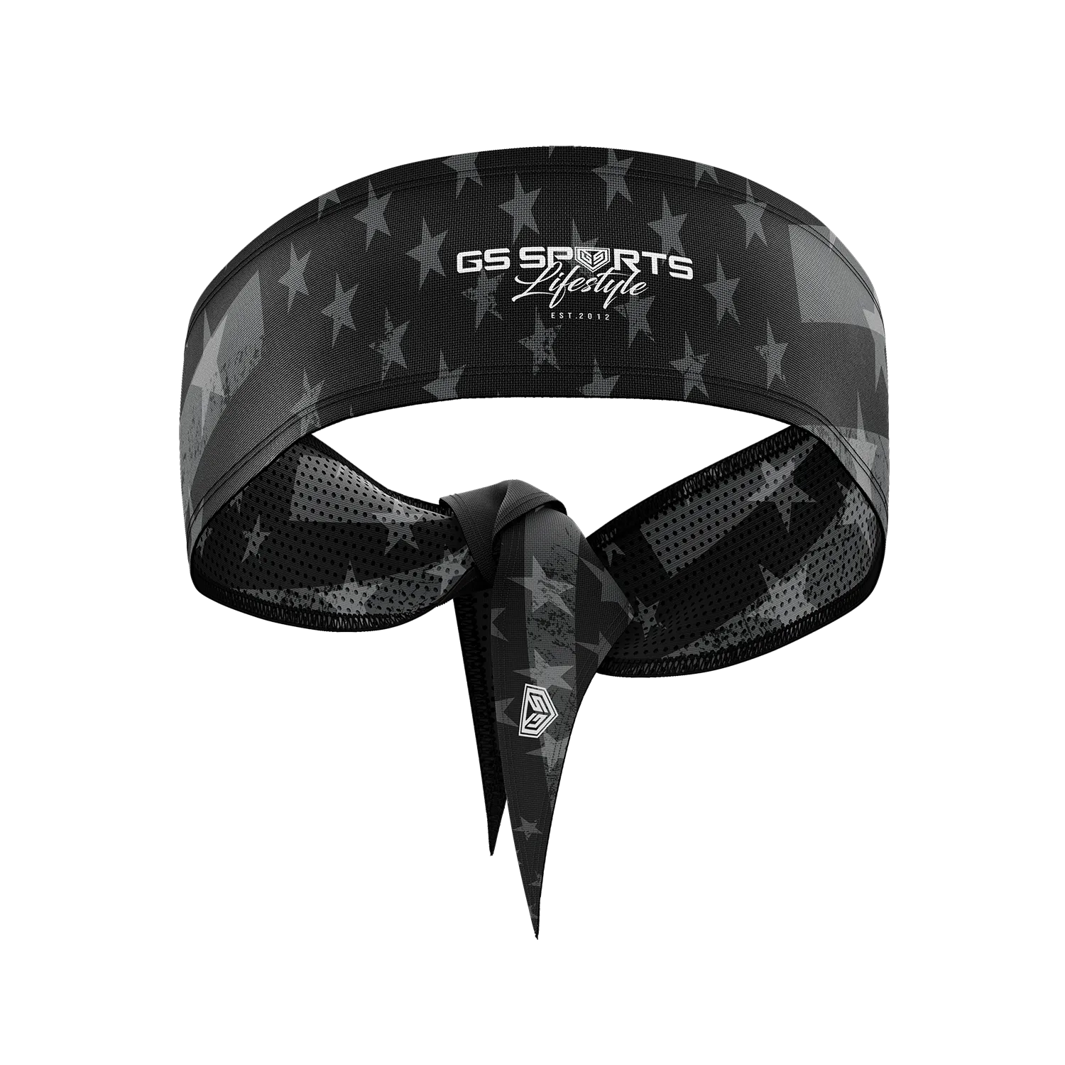 GS Sports Tied Headband - Blackout America