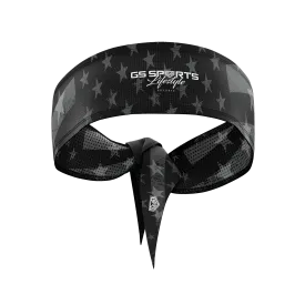 GS Sports Tied Headband - Blackout America
