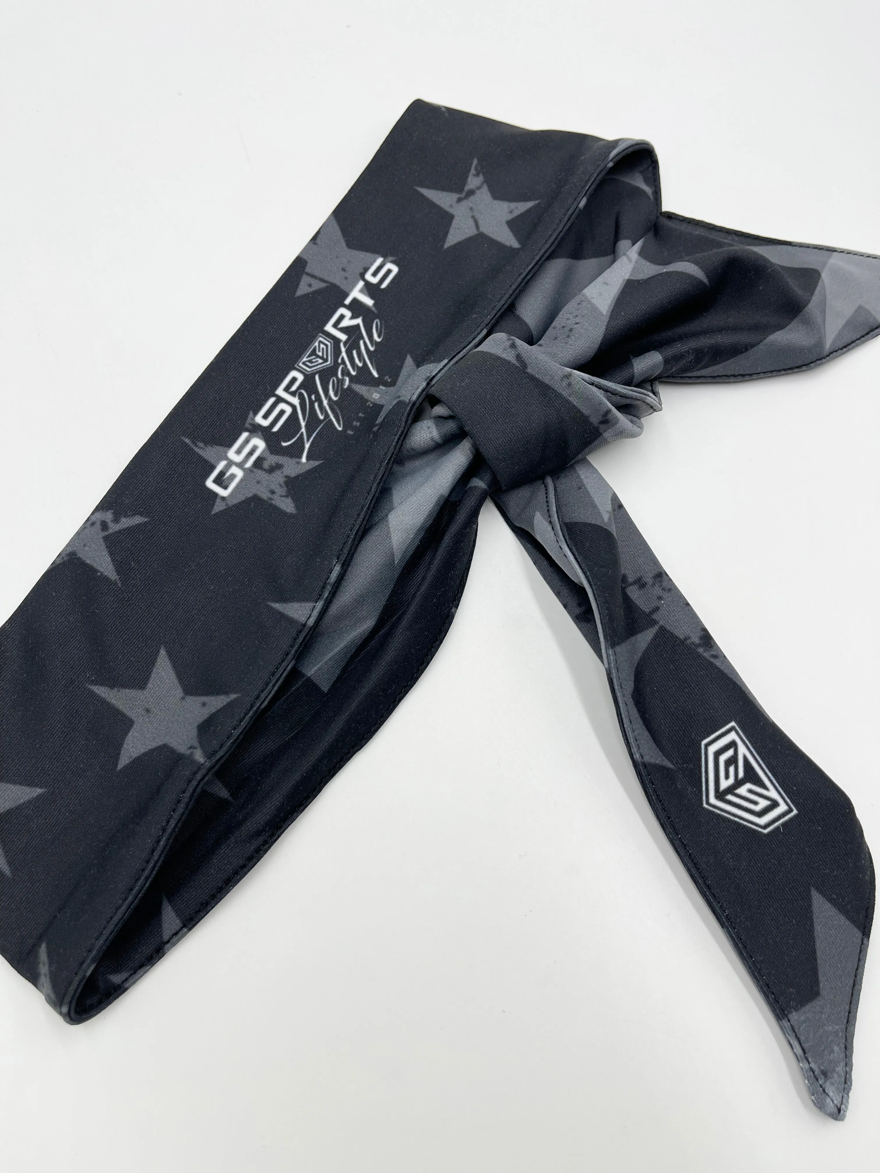 GS Sports Tied Headband - Blackout America