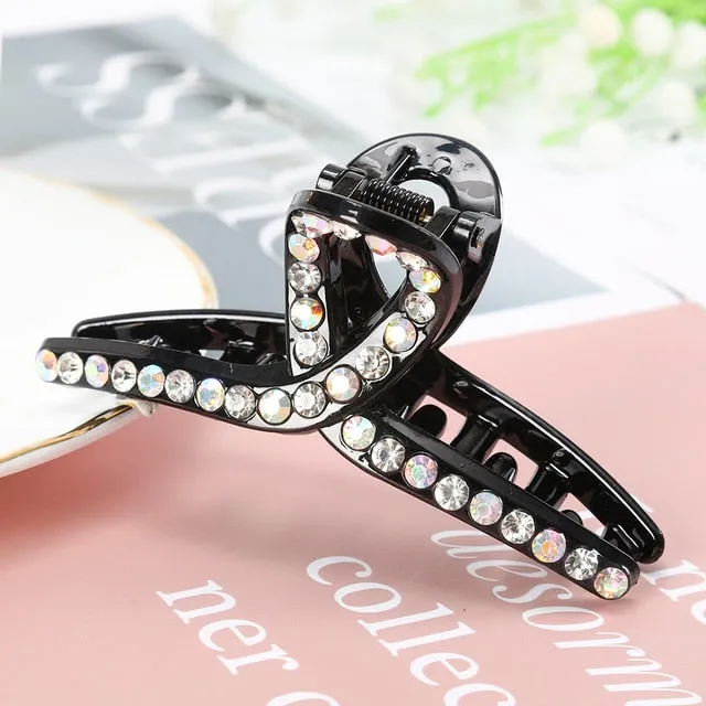 Hair Clip Rhinestone