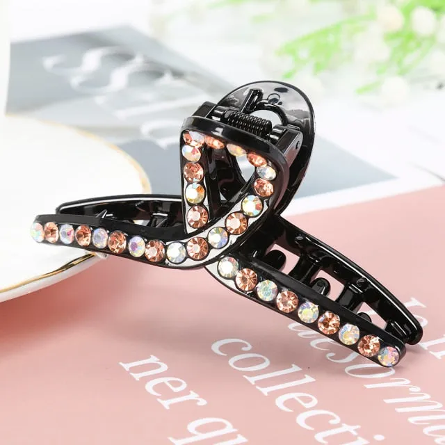 Hair Clip Rhinestone