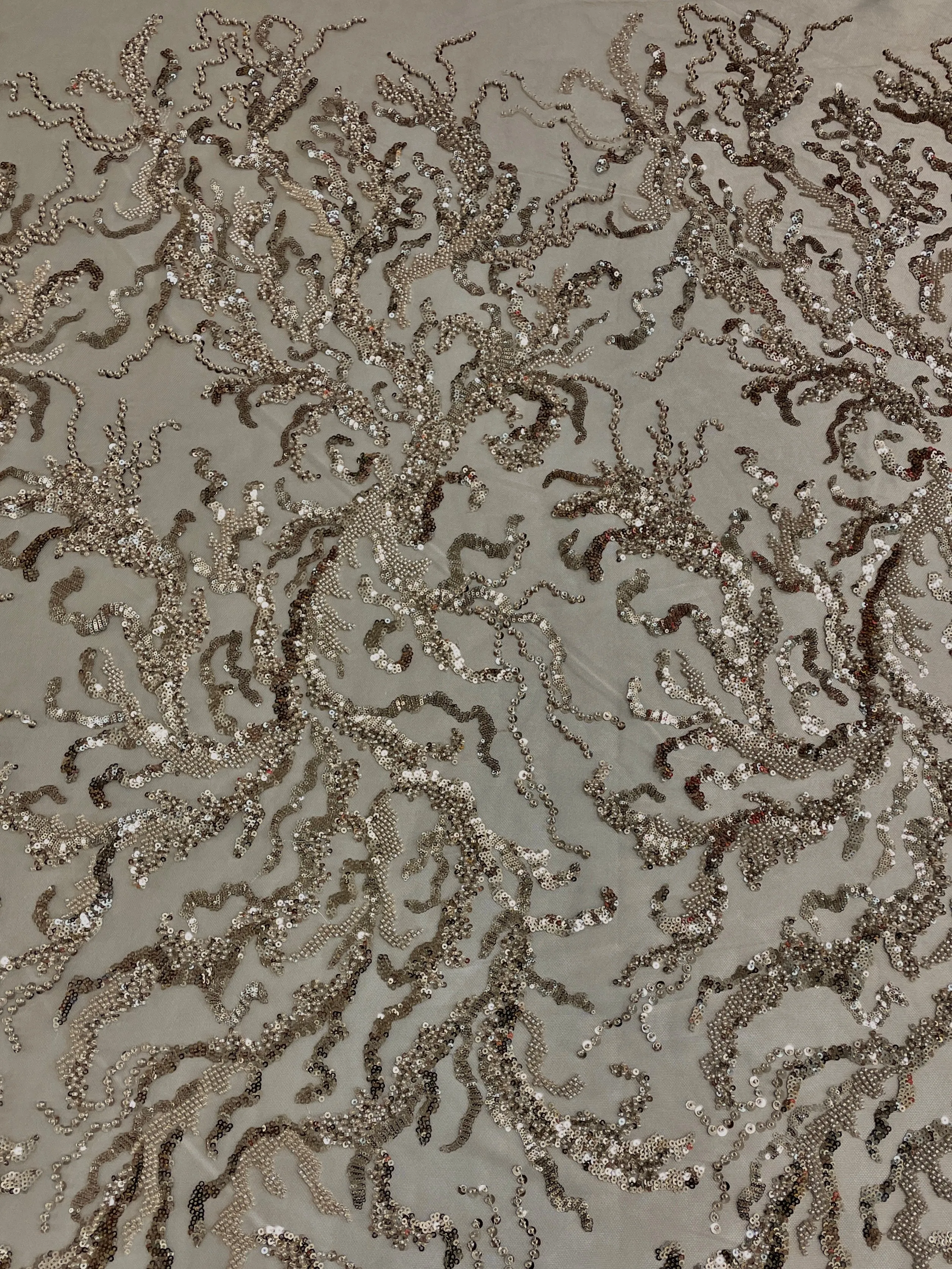 Hand Beaded Coral Reef Design