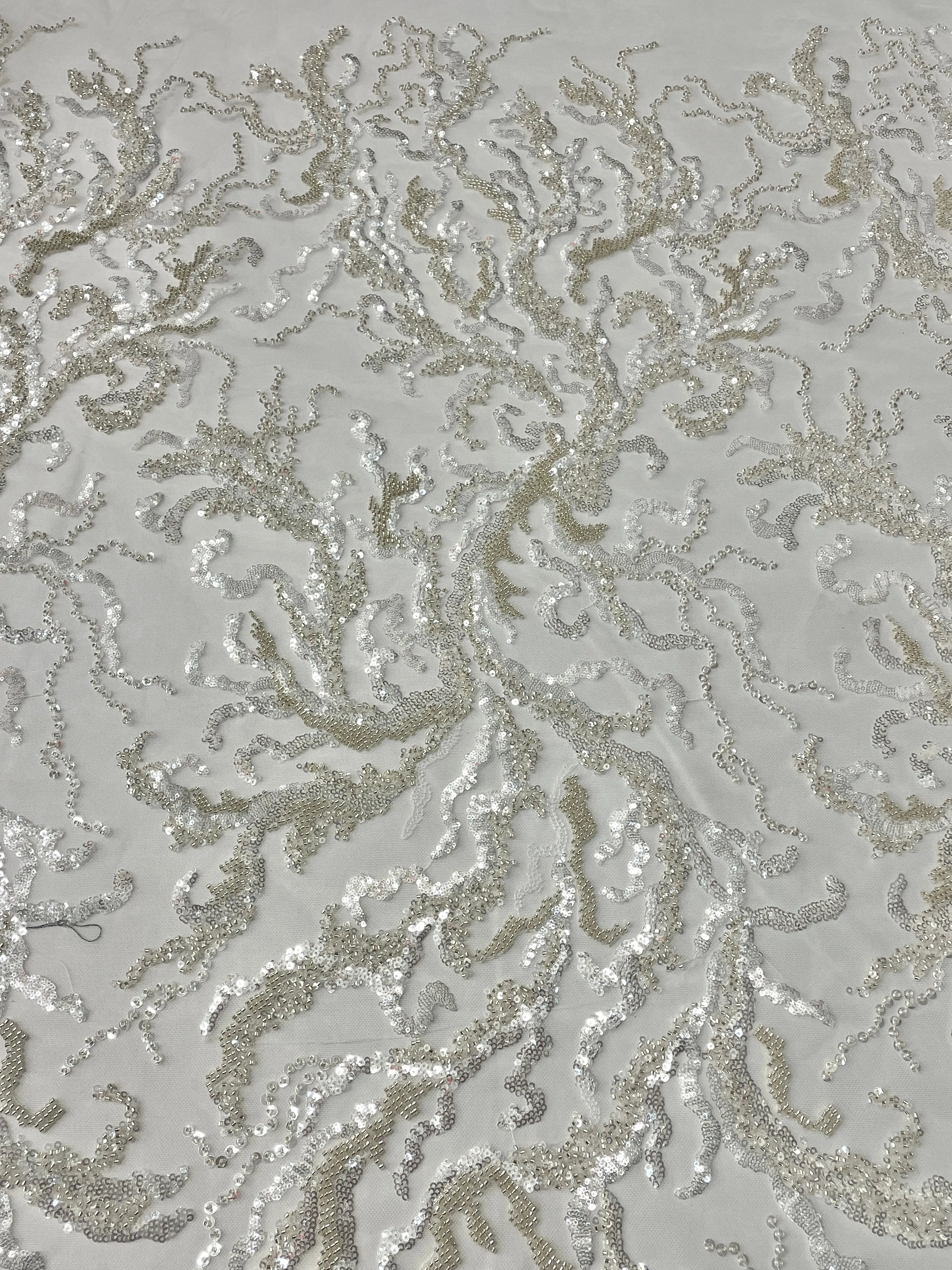 Hand Beaded Coral Reef Design