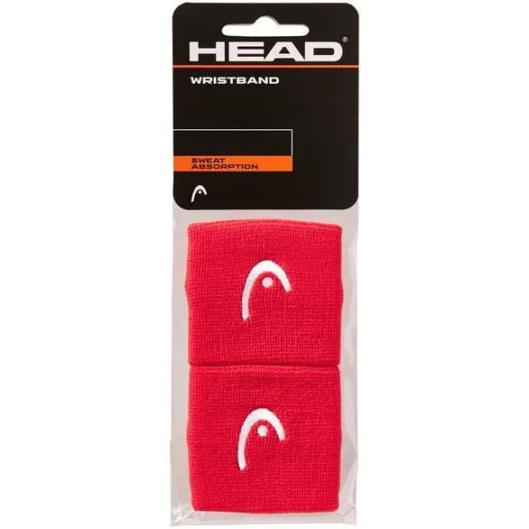 HEAD 2.5" Padel Wristband - Red
