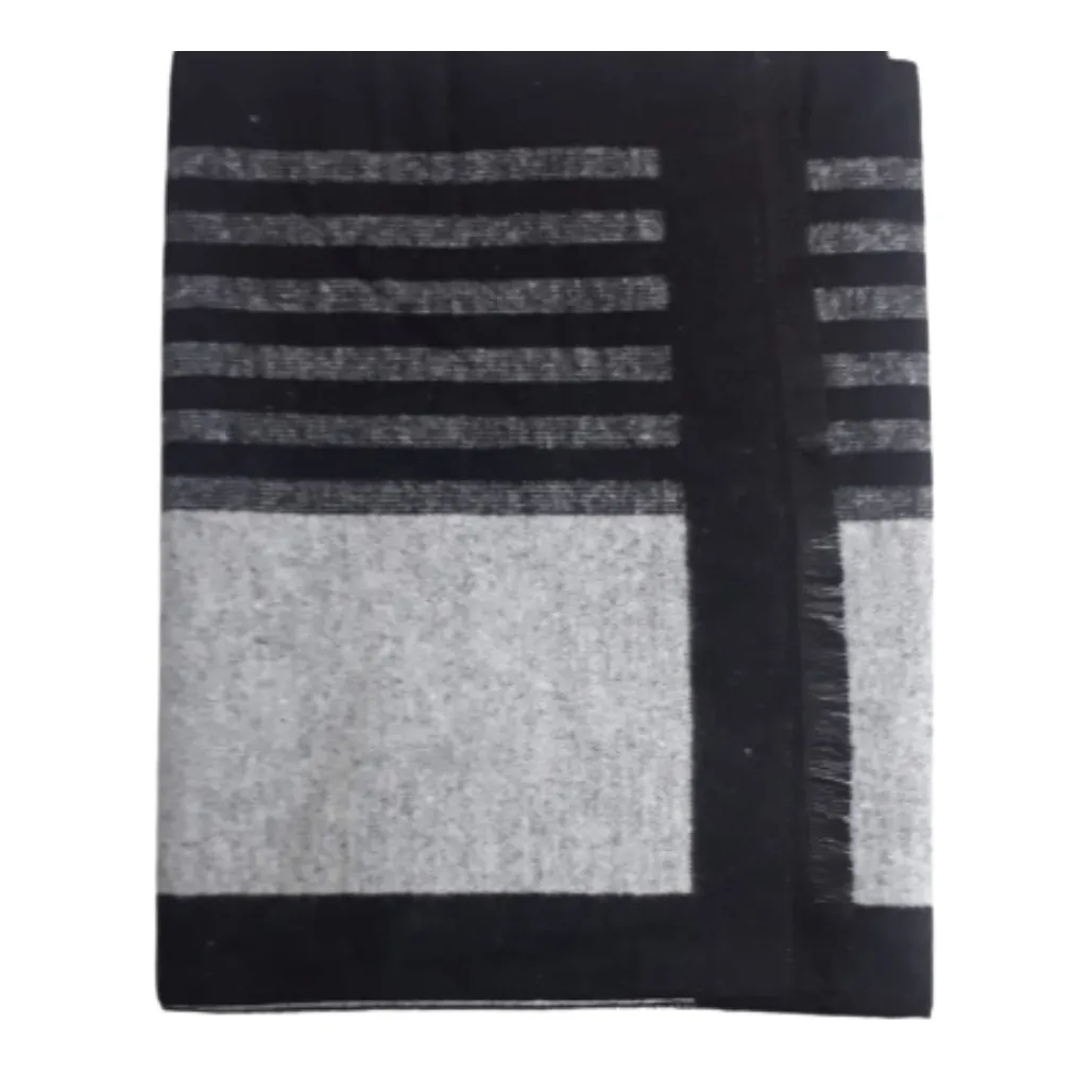 Leonardi Mens Multicolored Viscose Muffler Scarf - 180 cm Length, 30 cm Width