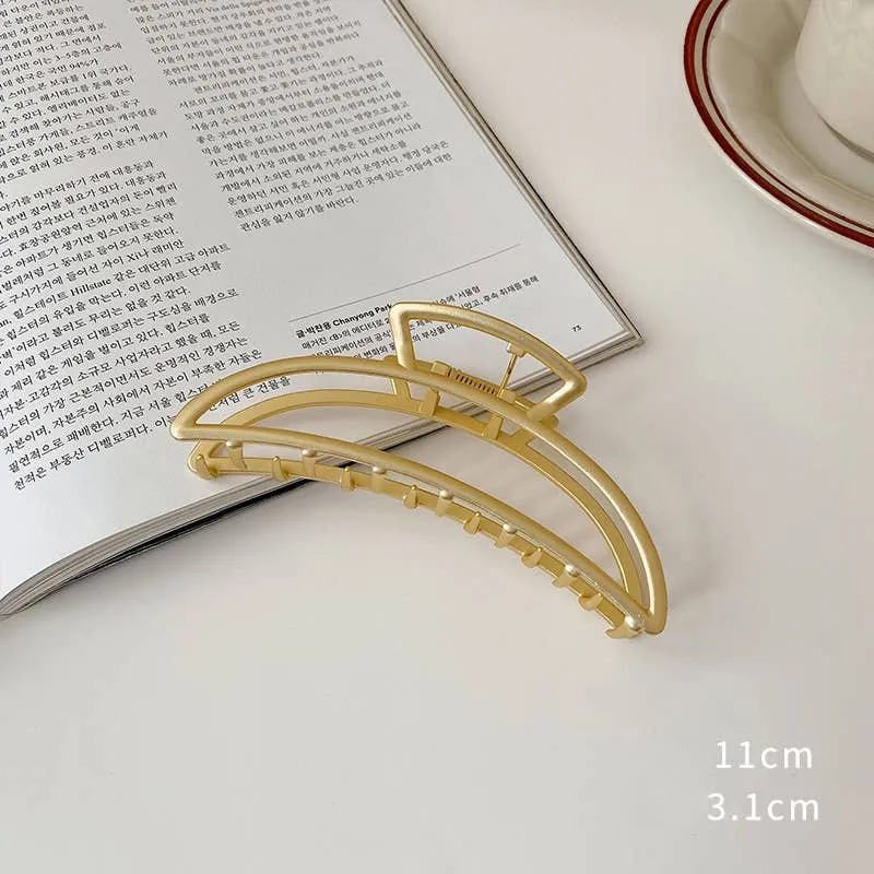 Metal Gold Hair Claw