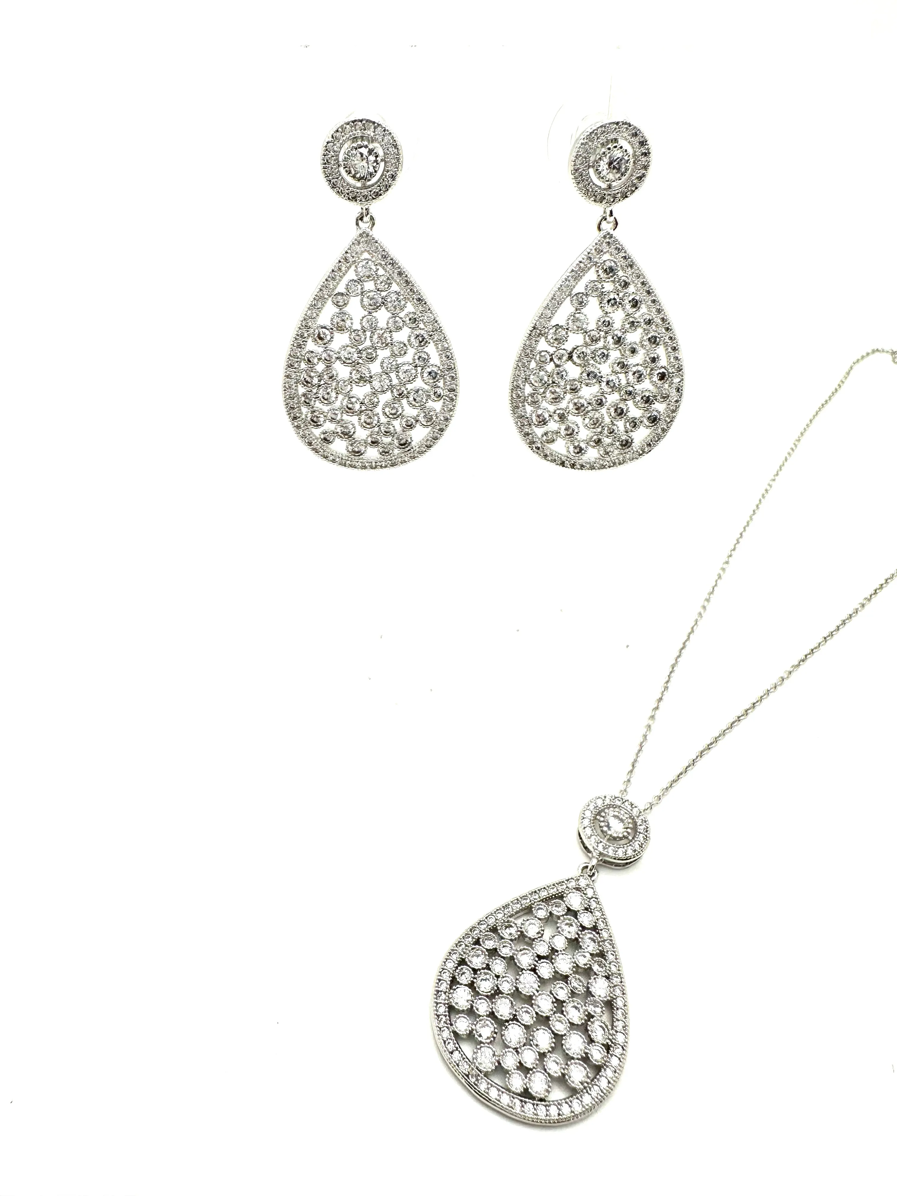 Micro Drops CZ Earrings