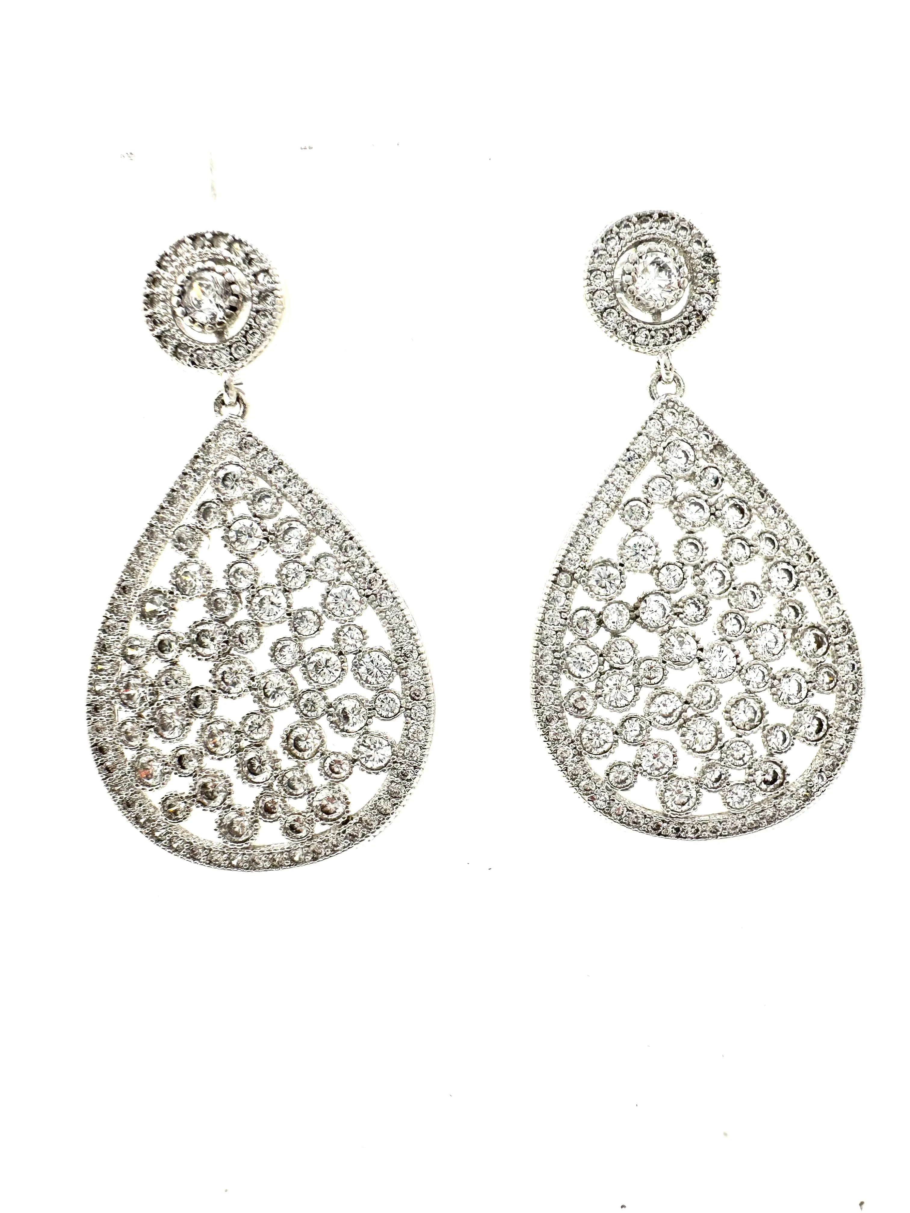 Micro Drops CZ Earrings