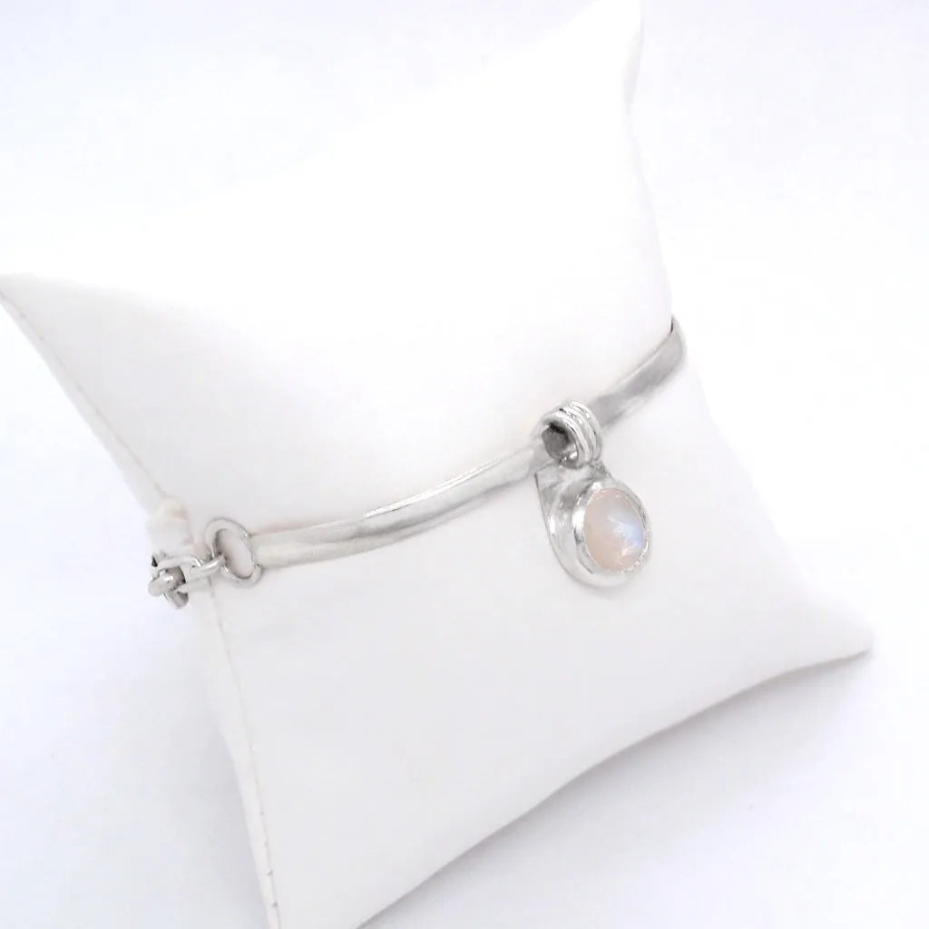 Moonstone Bar Bracelet