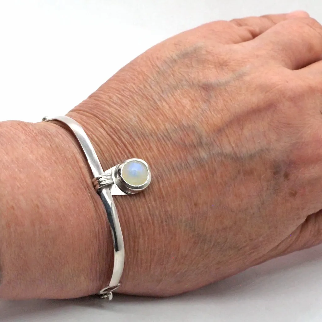 Moonstone Bar Bracelet