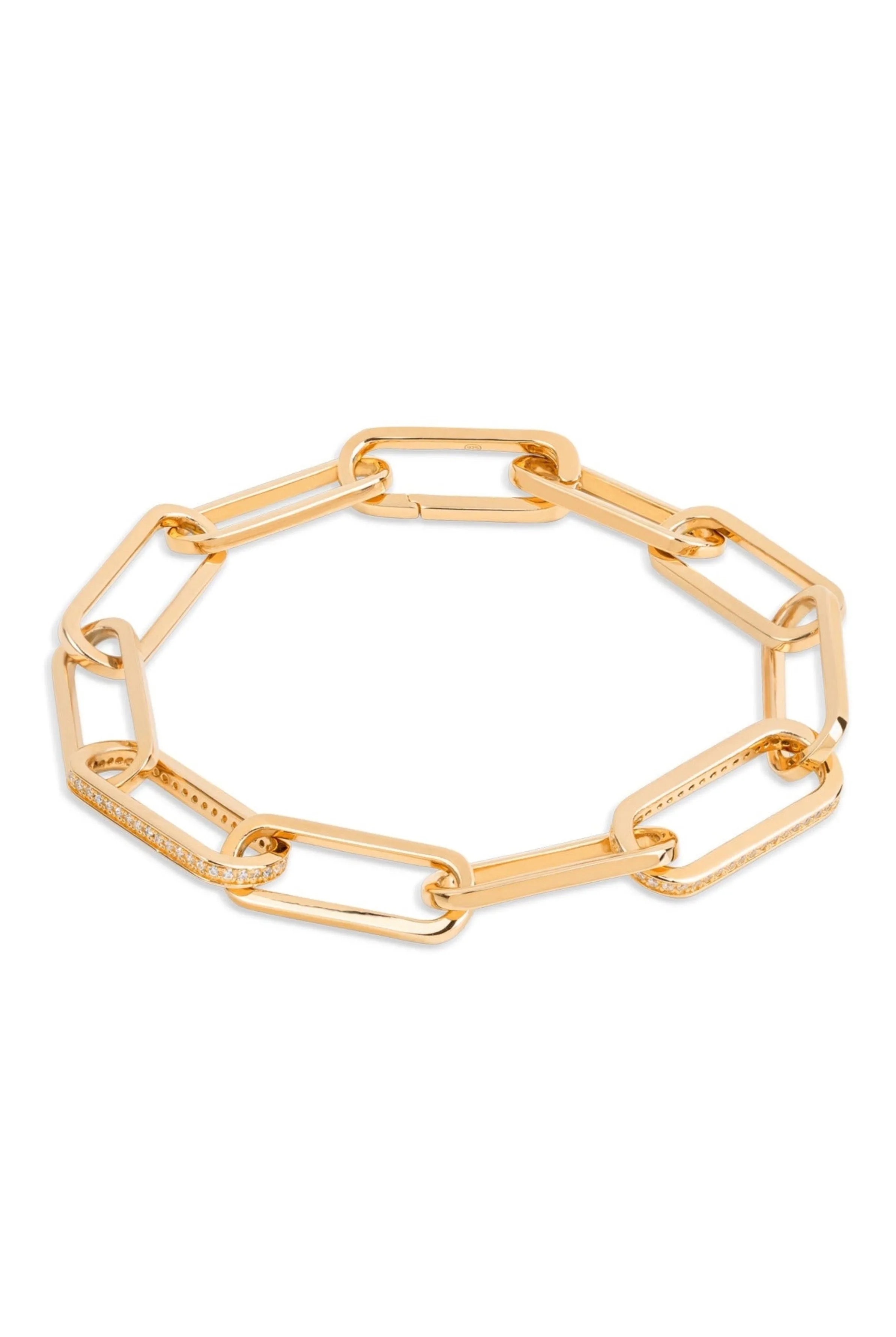 Oval Link Statement Bracelet