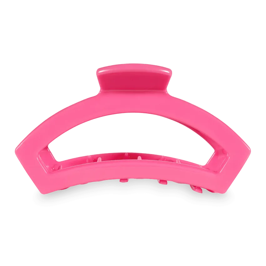 Paradise Pink Open Large Teleties Clip