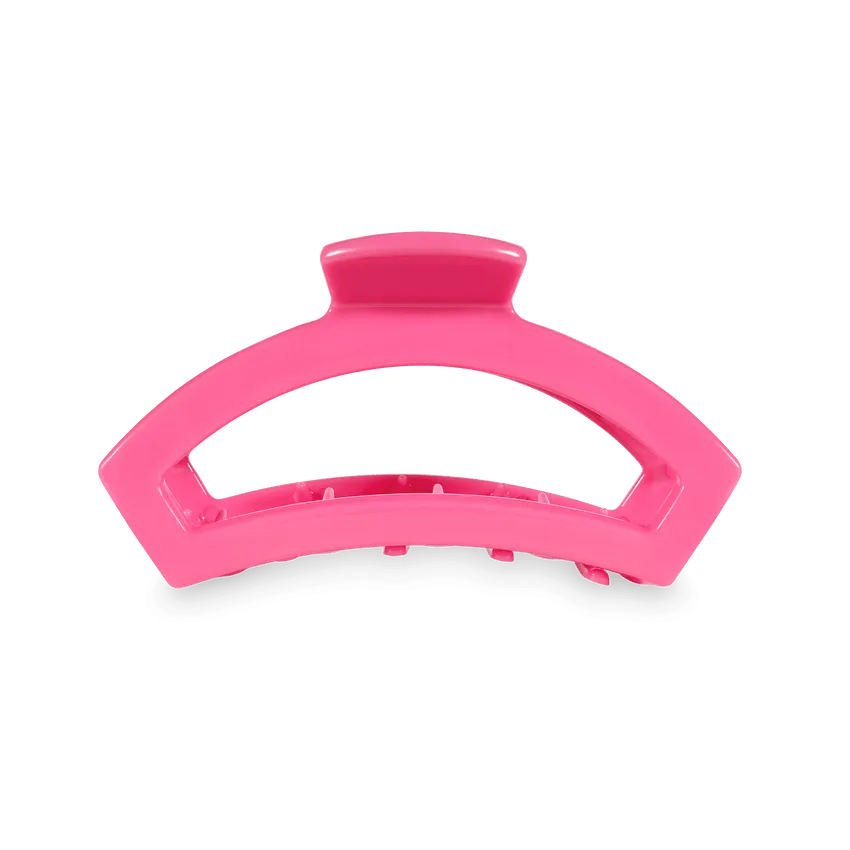 Paradise Pink Open Medium Teleties Clip