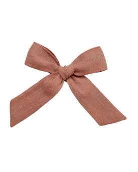 Party Bow | Baked Clay - Alligator Clip