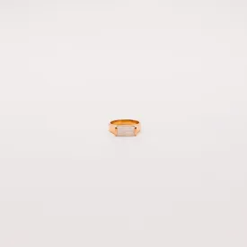 Rectangle Stone Ring