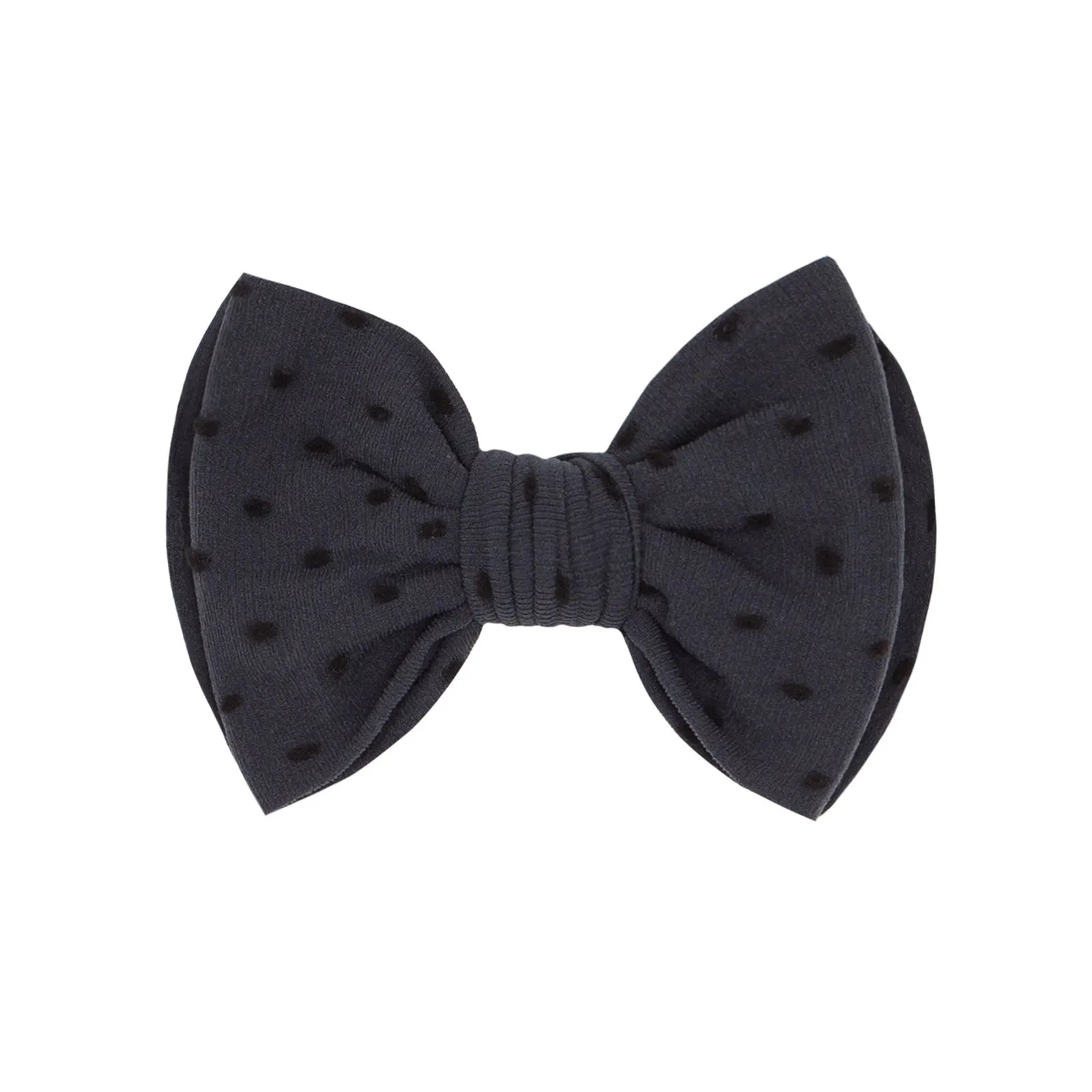 Ribbed Bow Clip