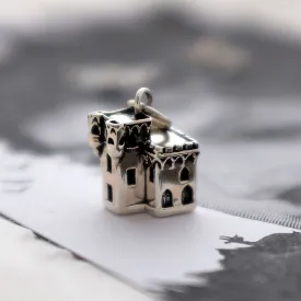 Silver Castle Pendant by Joy Everley