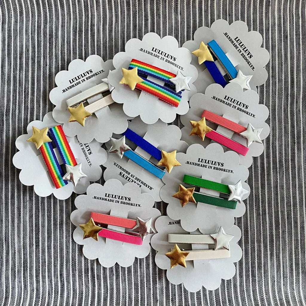 Star Bar Clips - Assorted